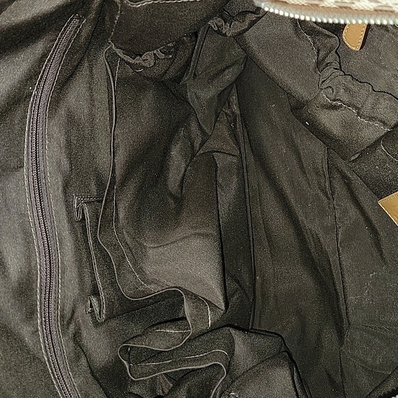 Vintage Coach Signature Canvas/Leather Crossbody Diaper Bag - Picture 11 of 16